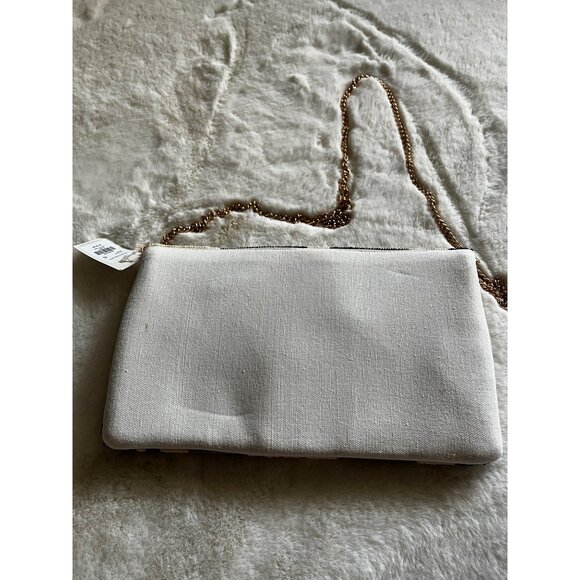 NWT  Francesca Women’s Leopard Print Full Front Beaded Clutch Crossbody Purse - Picture 9 of 9